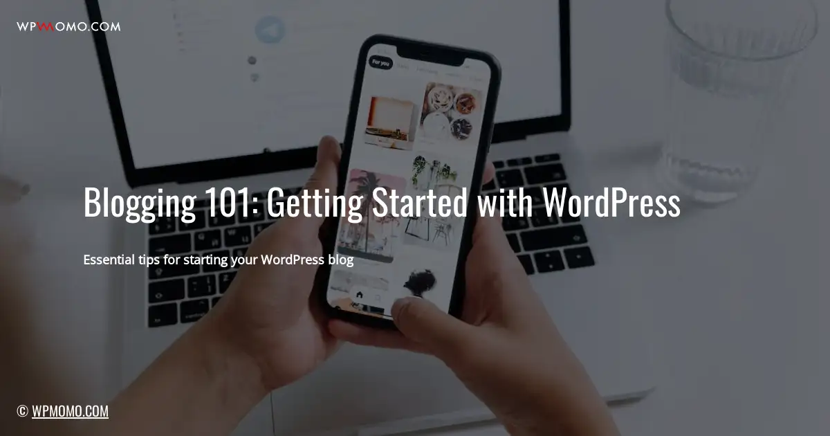 How to blog on WordPress