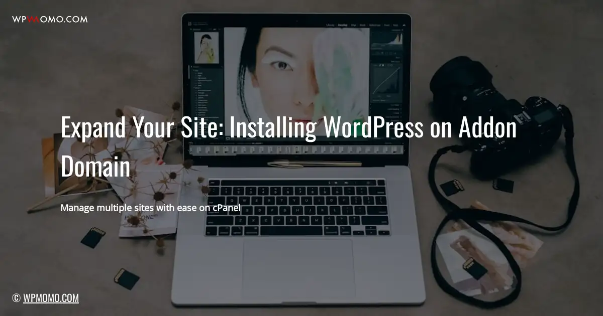 How to install WordPress on addon domain cPanel