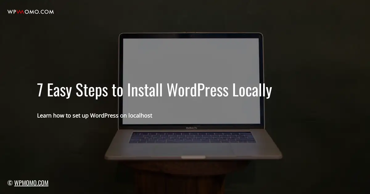 How to install WordPress on localhost