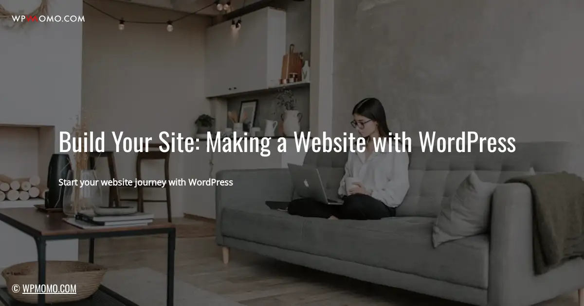 How to make a website on WordPress