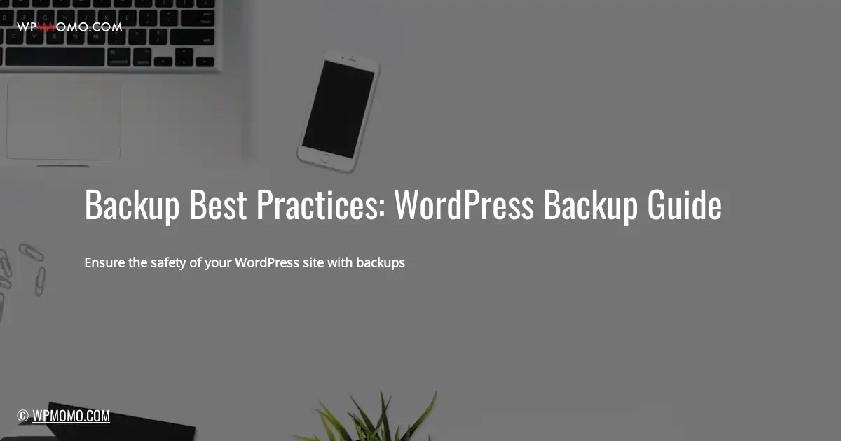 How to WordPress backup