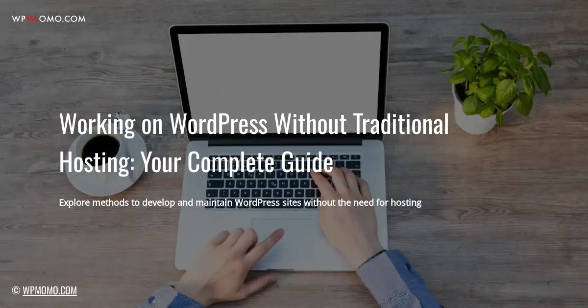 Working on WordPress Without Traditional Hosting: Your Complete Guide